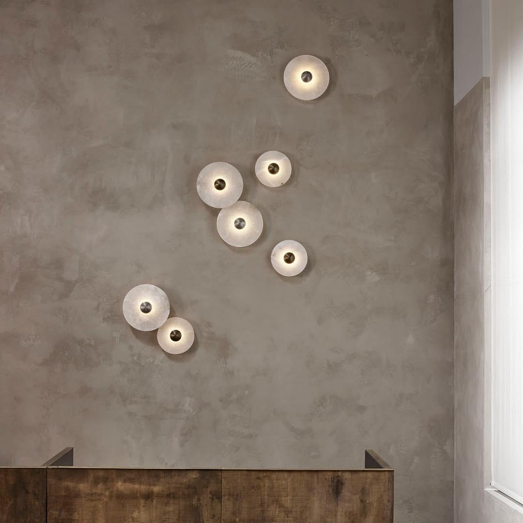 Cryn Applique Murale en Albâtre Combiné - Neutralighting