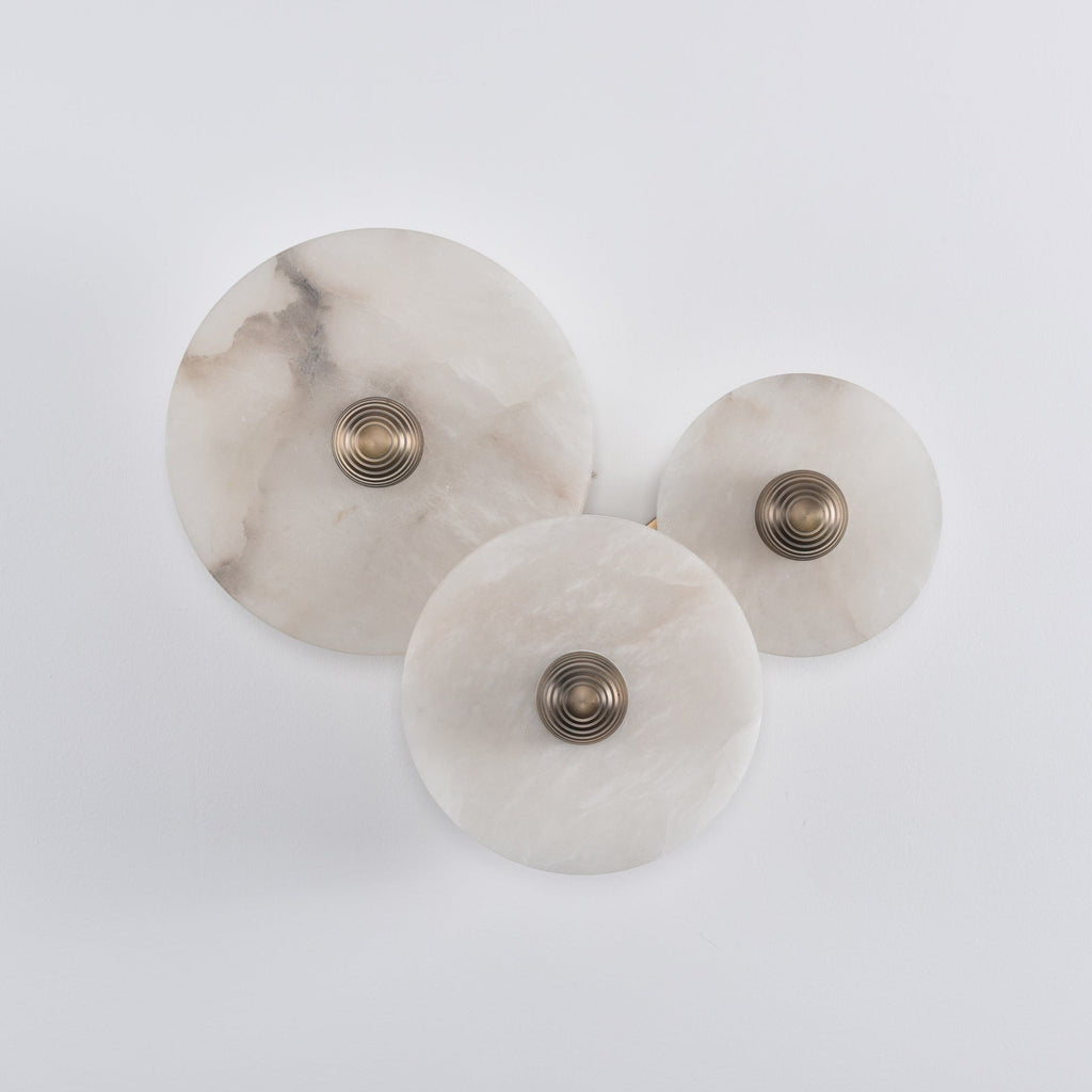 Selene Plafonnier Minimaliste en Albâtre - Neutralighting
