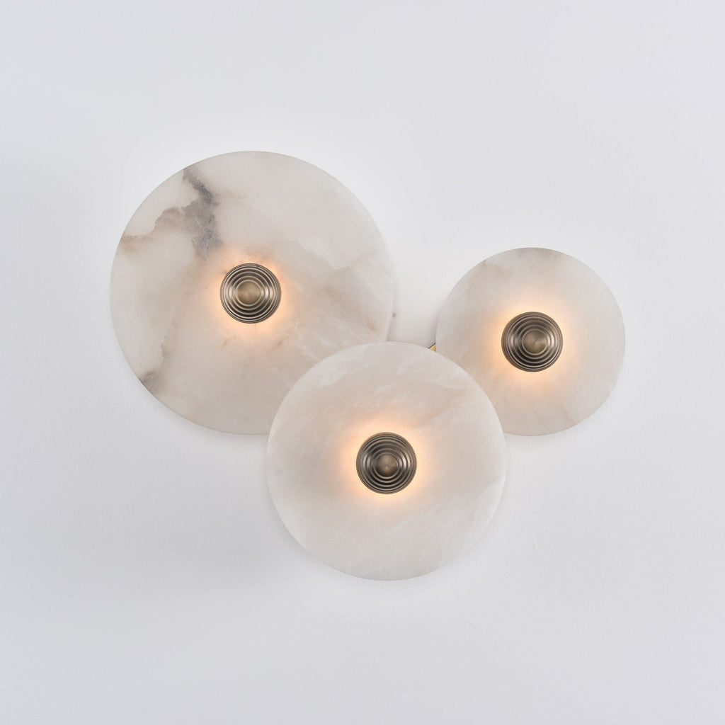Selene Plafonnier Minimaliste en Albâtre - Neutralighting