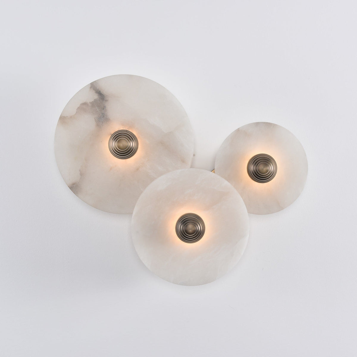 Selene Plafonnier Minimaliste en Albâtre - Neutralighting