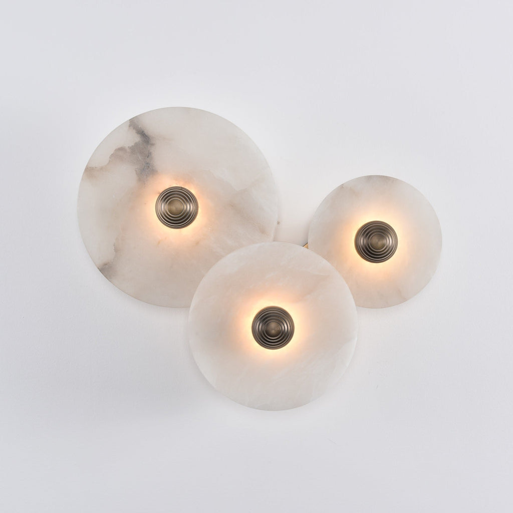 Selene Plafonnier Minimaliste en Albâtre - Neutralighting