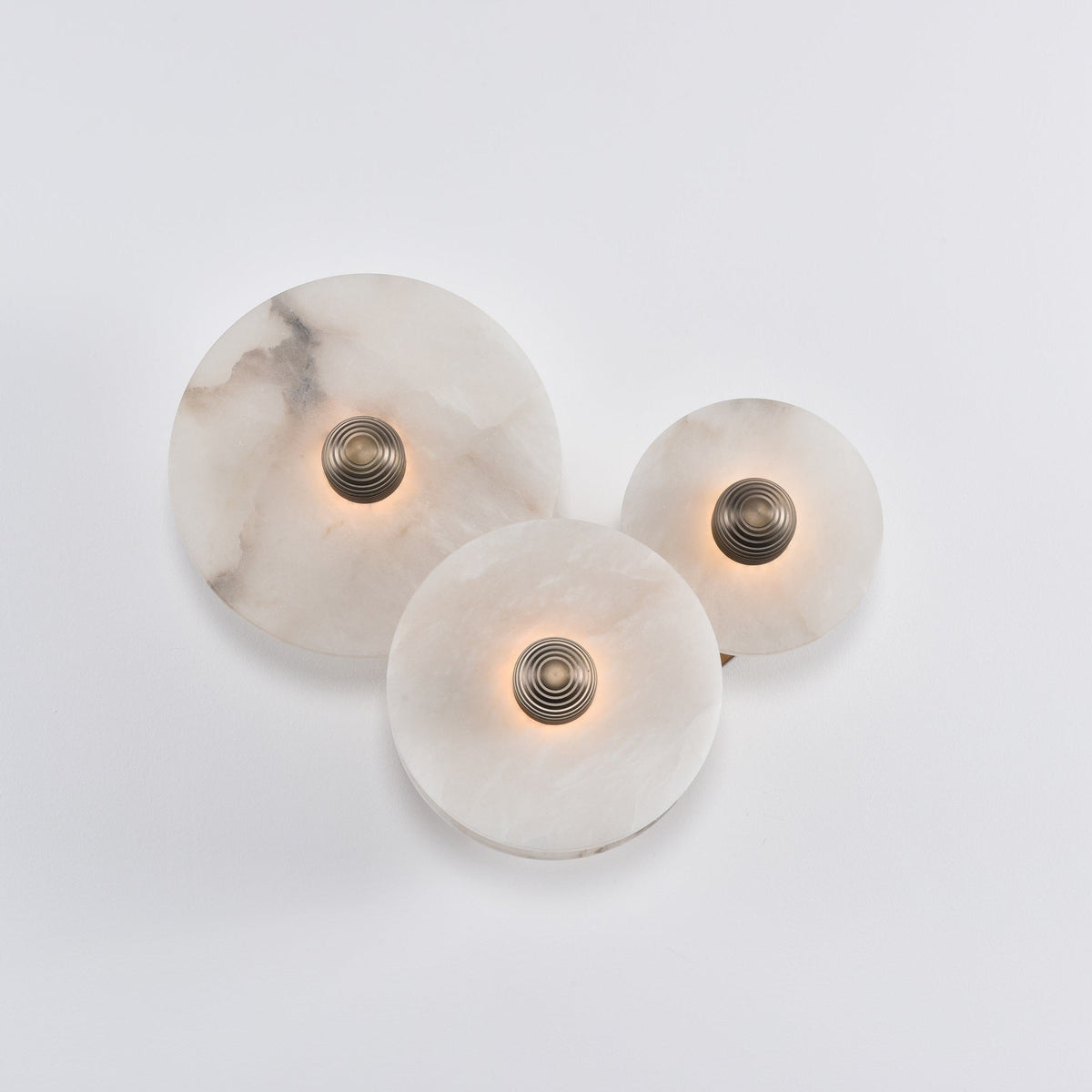 Selene Plafonnier Minimaliste en Albâtre - Neutralighting