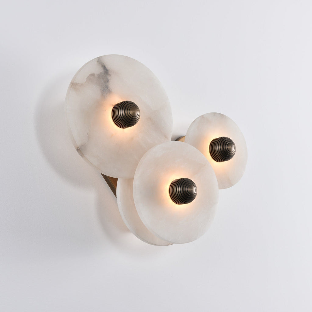 Selene Plafonnier Minimaliste en Albâtre - Neutralighting
