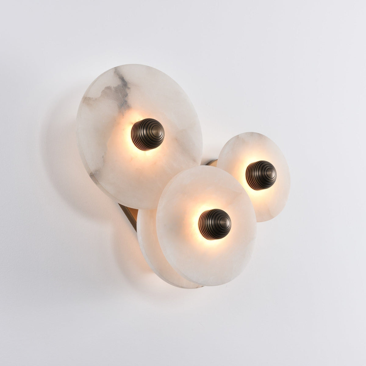 Selene Plafonnier Minimaliste en Albâtre - Neutralighting
