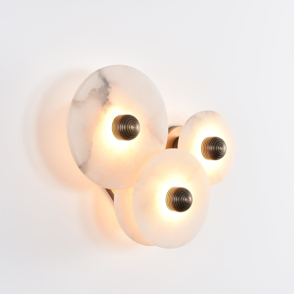 Selene Plafonnier Minimaliste en Albâtre - Neutralighting