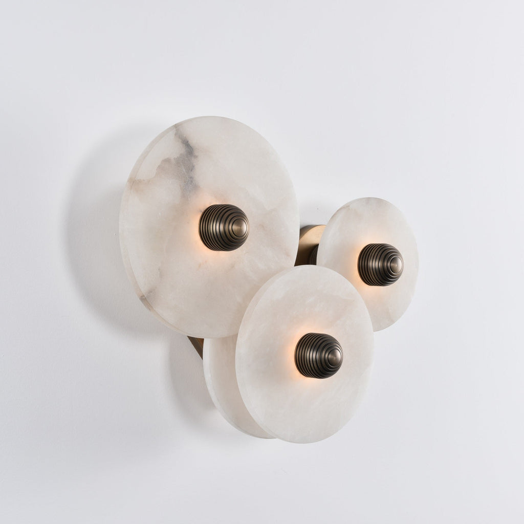 Selene Plafonnier Minimaliste en Albâtre - Neutralighting