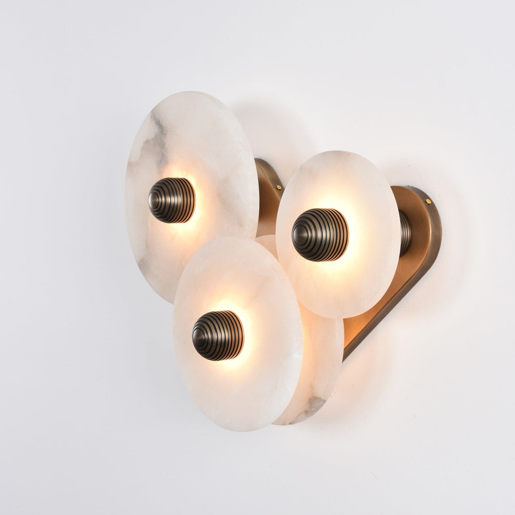 Selene Plafonnier Minimaliste en Albâtre - Neutralighting