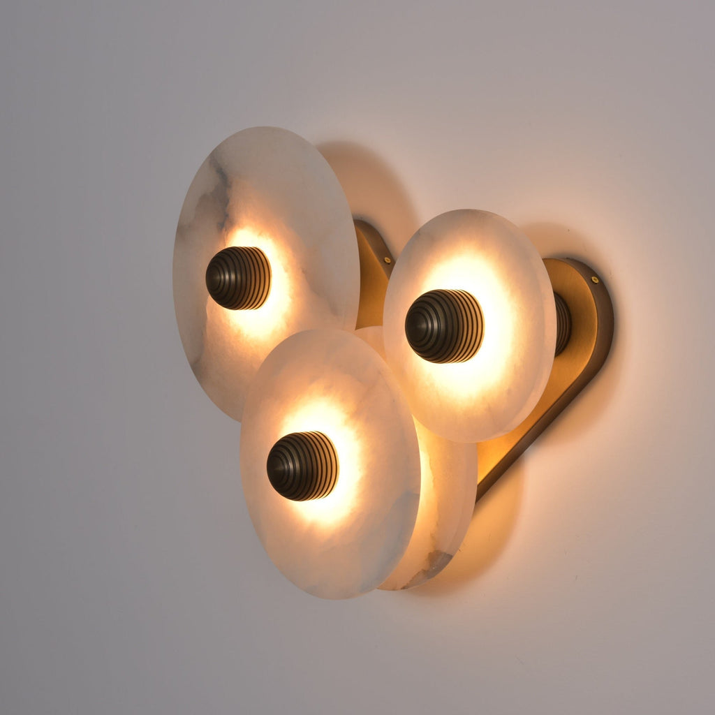 Selene Plafonnier Minimaliste en Albâtre - Neutralighting