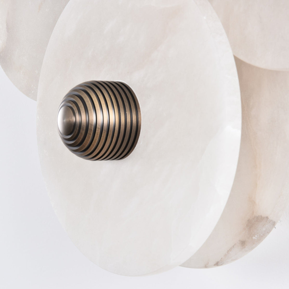 Selene Plafonnier Minimaliste en Albâtre - Neutralighting