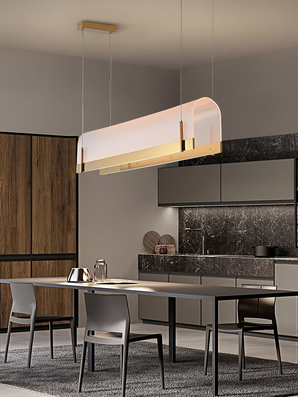 Cevinen Suspension Linéaire Or - Neutralighting