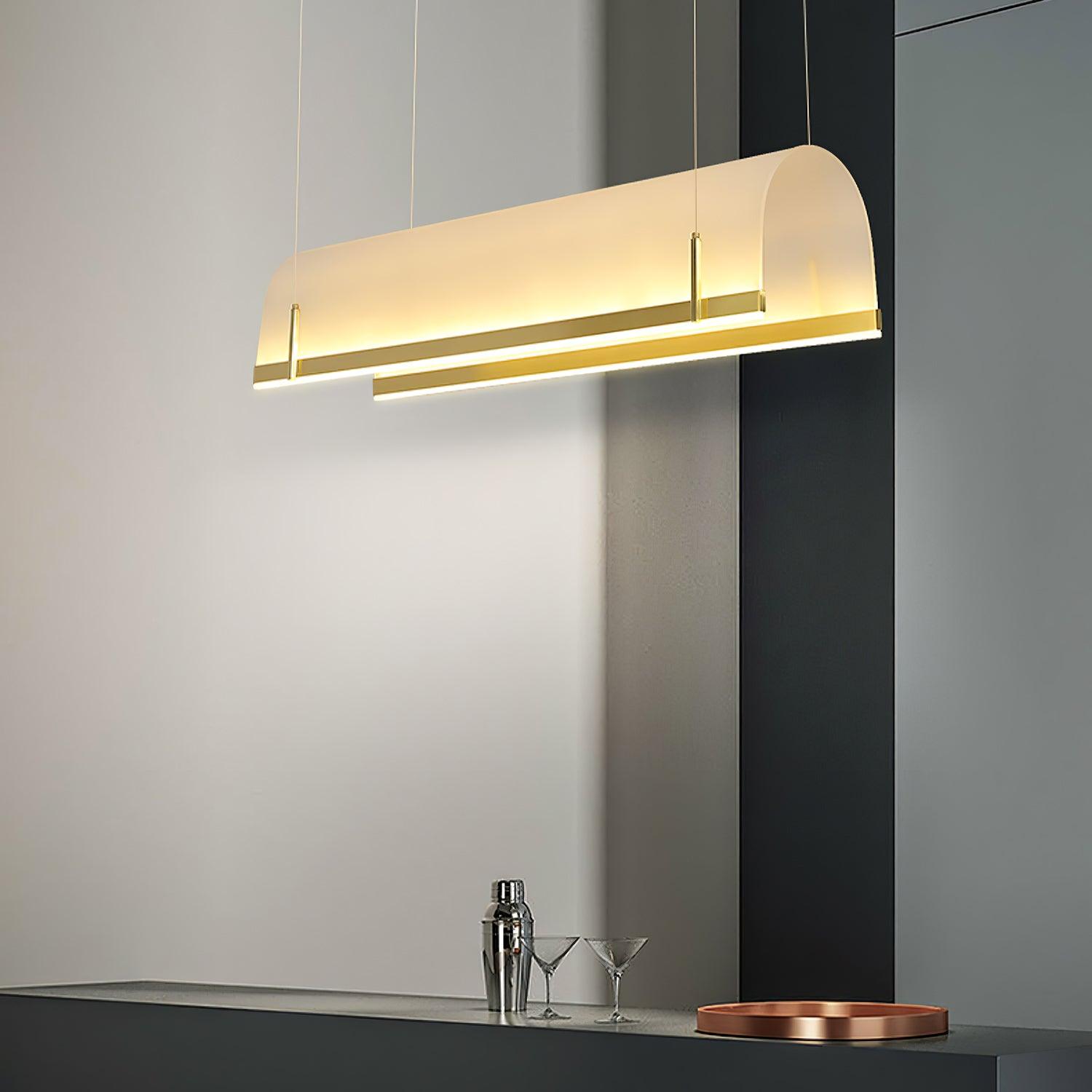 Cevinen Suspension Linéaire Or - Neutralighting