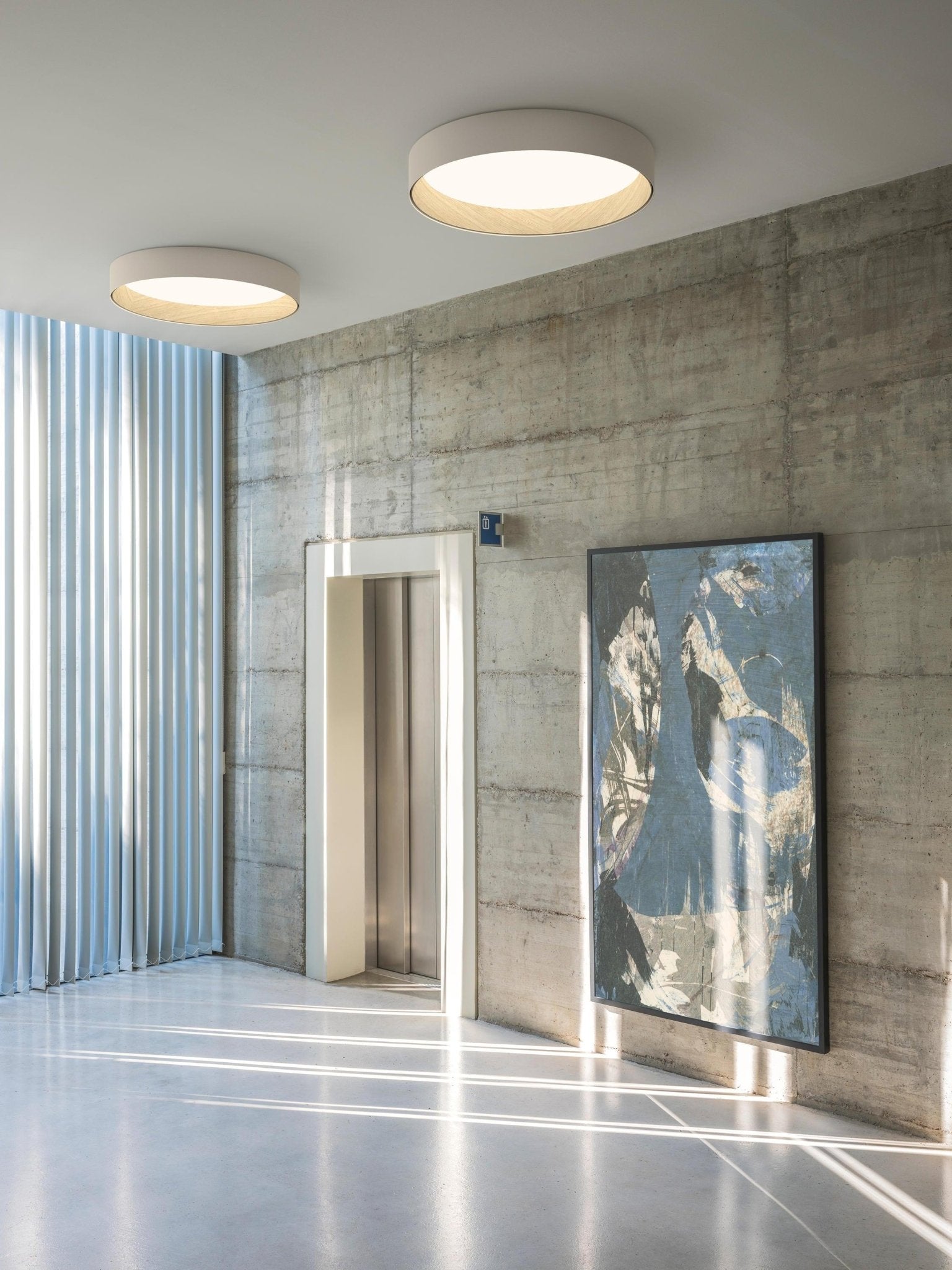 Elvenis Plafonnier Rond Moderne Minimaliste - Neutralighting