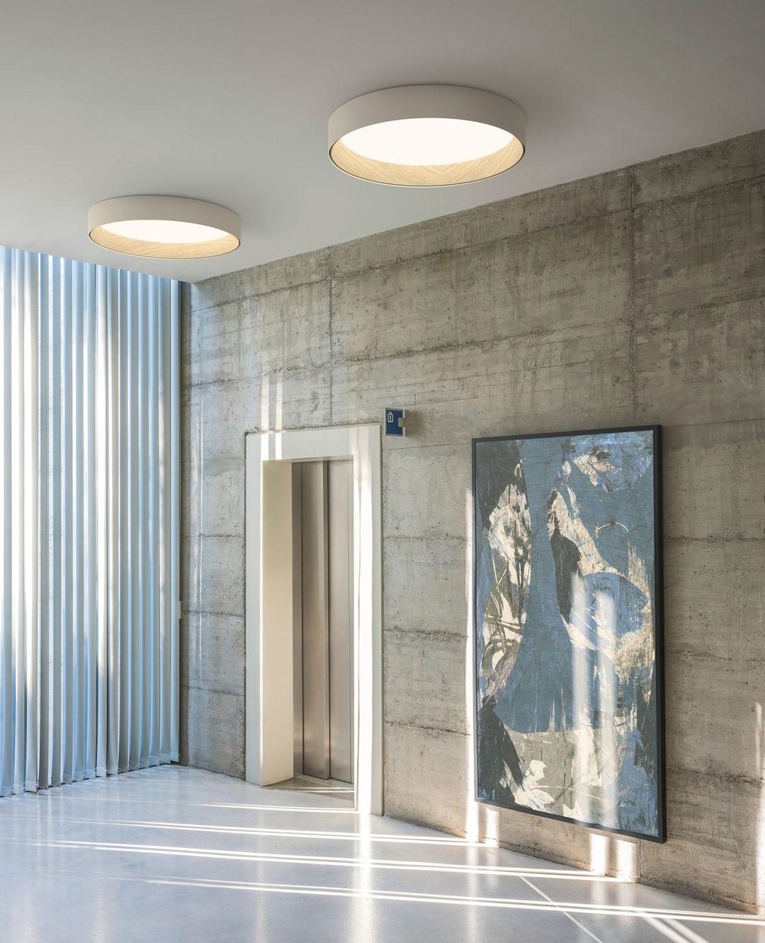 Elvenis Plafonnier Rond Moderne Minimaliste - Neutralighting