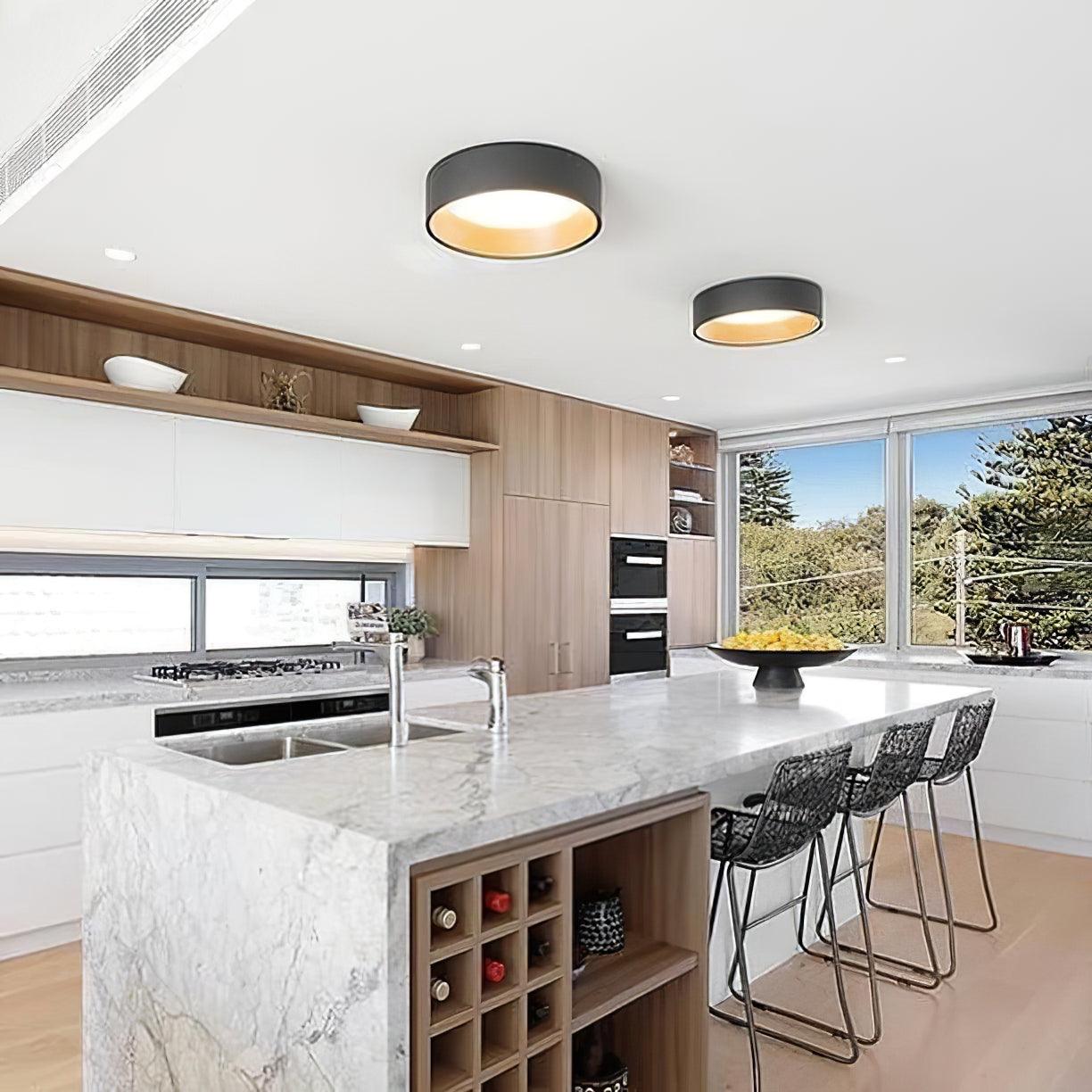 Elvenis Plafonnier Rond Moderne Minimaliste - Neutralighting
