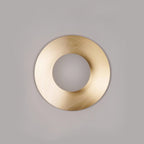 Godfrey Applique Murale Ronde Art Minimaliste en Laiton et Verre - Neutralighting