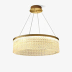 Lustra Chandelier Halo Rond en Cristal - Neutralighting
