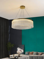 Lustra Chandelier Halo Rond en Cristal - Neutralighting