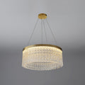 Lustra Chandelier Halo Rond en Cristal - Neutralighting