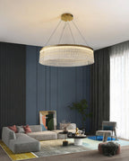 Lustra Chandelier Halo Rond en Cristal - Neutralighting