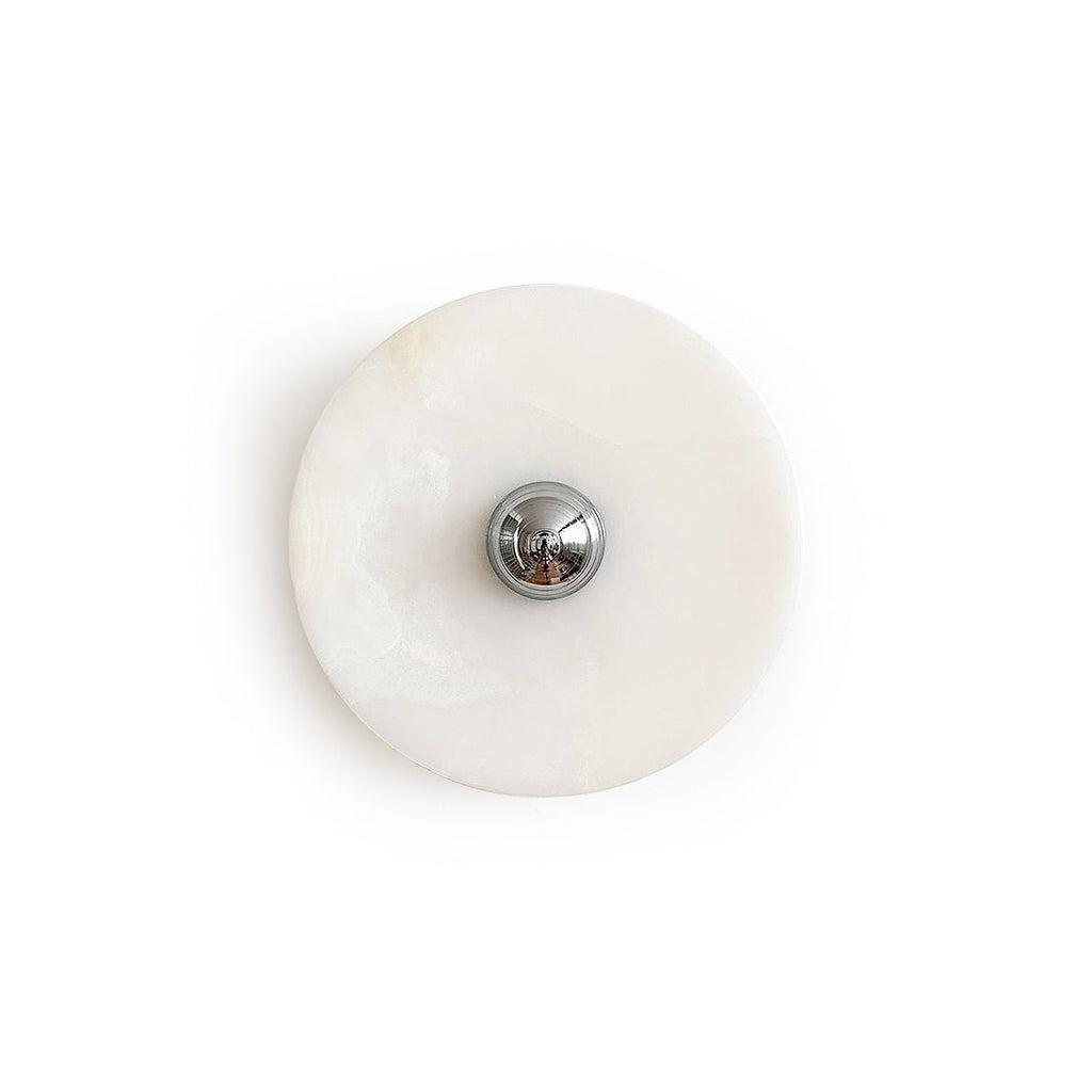 Arsole Applique Murale Ronde en Jade et Métal Moderne Minimaliste - Neutralighting