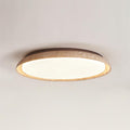 Halo Plafonnier Rond Minimaliste en Travertin - Neutralighting