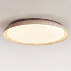 Halo Plafonnier Rond Minimaliste en Travertin - Neutralighting
