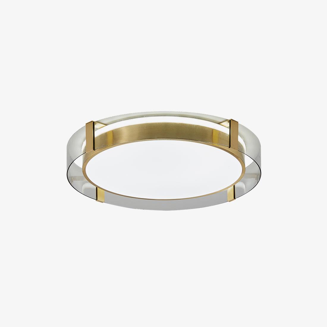 Erliris Plafonnier Rond Métal Moderne - Neutralighting
