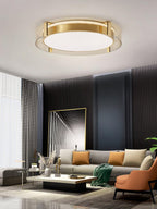 Erliris Plafonnier Rond Métal Moderne - Neutralighting
