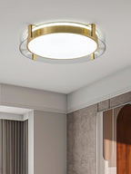 Erliris Plafonnier Rond Métal Moderne - Neutralighting