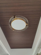 Erliris Plafonnier Rond Métal Moderne - Neutralighting