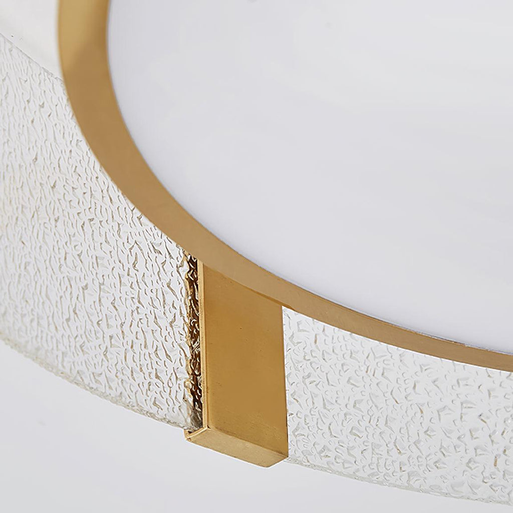 Erliris Plafonnier Rond Métal Moderne - Neutralighting