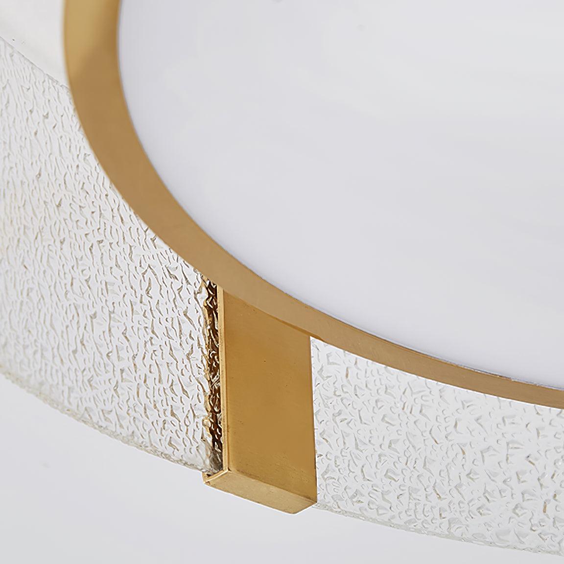 Erliris Plafonnier Rond Métal Moderne - Neutralighting