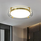 Erliris Plafonnier Rond Métal Moderne - Neutralighting