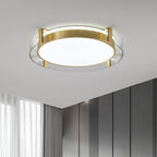 Erliris Plafonnier Rond Métal Moderne - Neutralighting