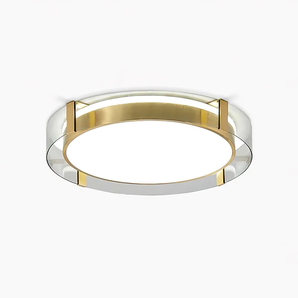 Erliris Plafonnier Rond Métal Moderne - Neutralighting