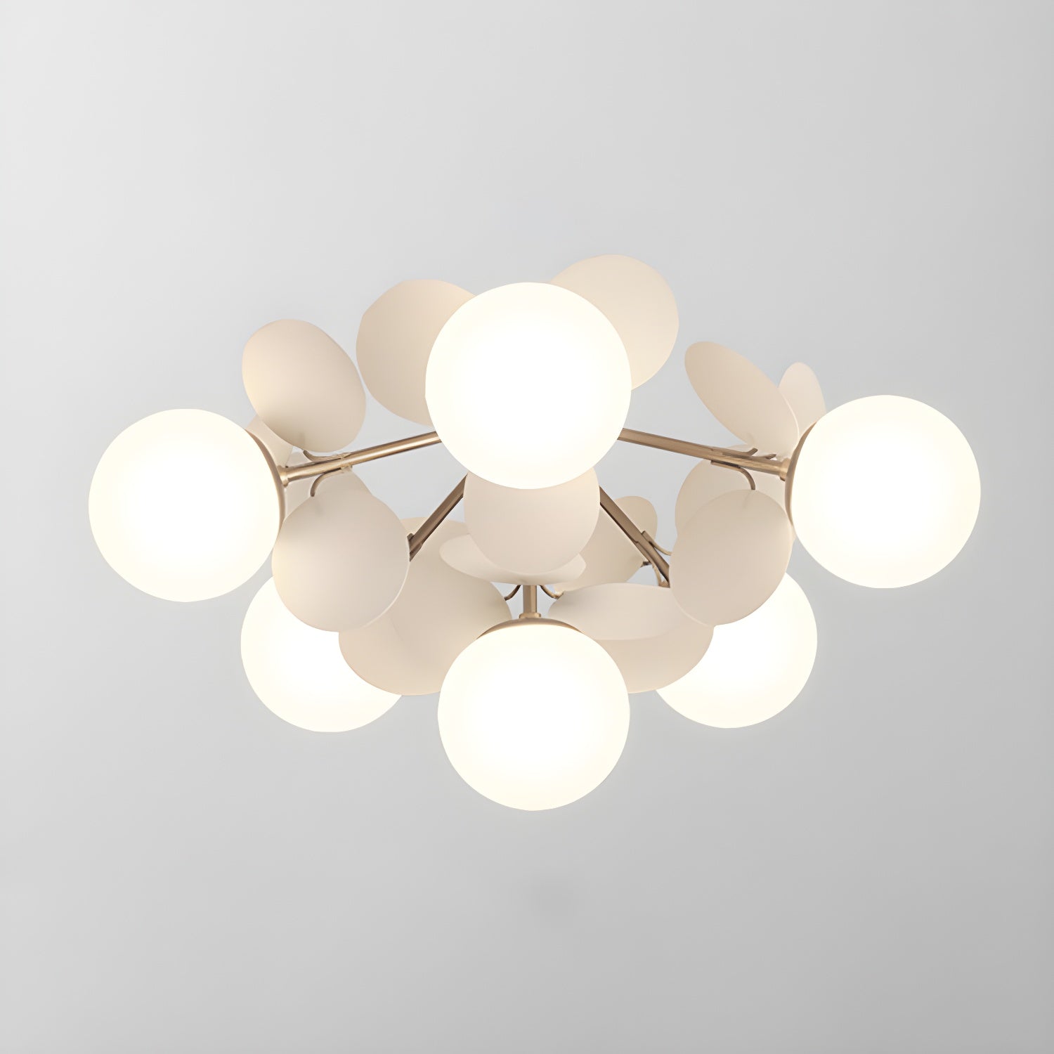Solara Plafonnier Rond Macaron aux Couleurs Pastel - Neutralighting