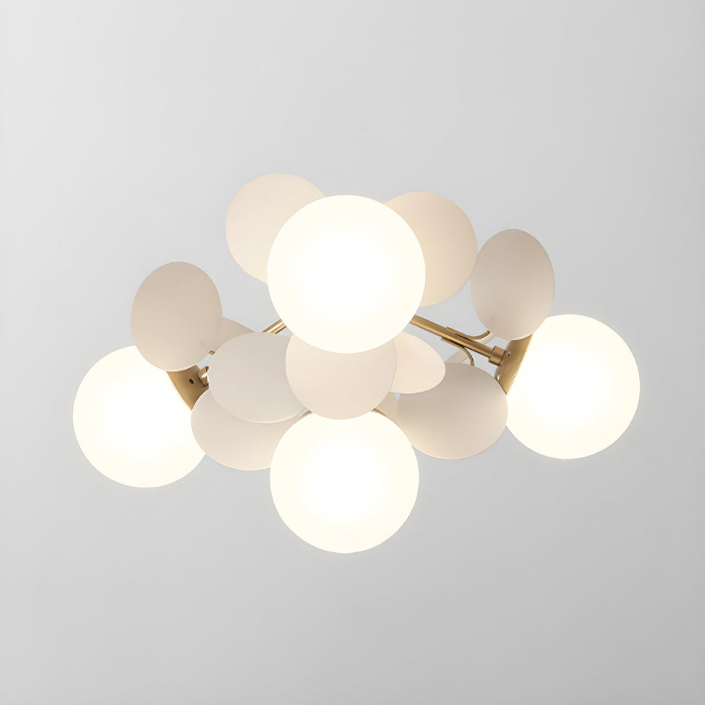 Solara Plafonnier Rond Macaron aux Couleurs Pastel - Neutralighting