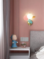 Culoren Applique Murale Ronde en Verre Art Nordique - Neutralighting