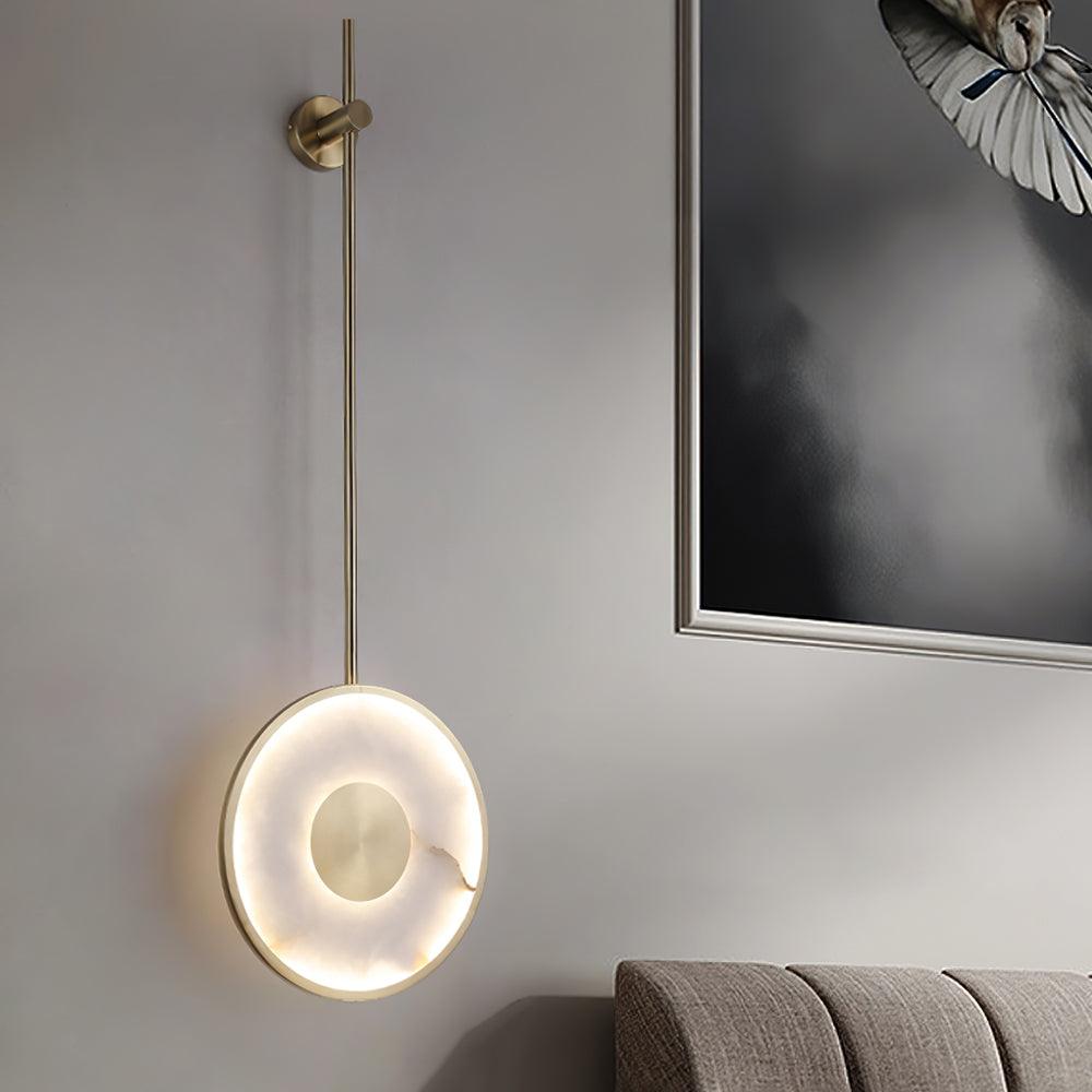 Vevelila Suspension Minimaliste en Albâtre - Neutralighting