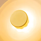 Lunara Plafonnier Élégant Verre Ambre - Neutralighting