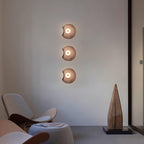 Lunara Plafonnier Élégant Verre Ambre - Neutralighting