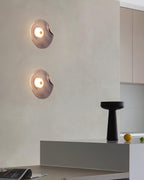 Lunara Plafonnier Élégant Verre Ambre - Neutralighting