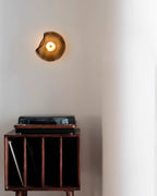 Lunara Plafonnier Élégant Verre Ambre - Neutralighting