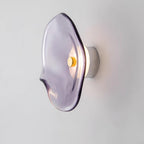 Lunara Plafonnier Élégant Verre Ambre - Neutralighting
