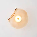 Lunara Plafonnier Élégant Verre Ambre - Neutralighting