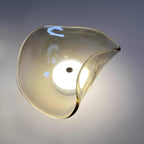 Lunara Plafonnier Élégant Verre Ambre - Neutralighting