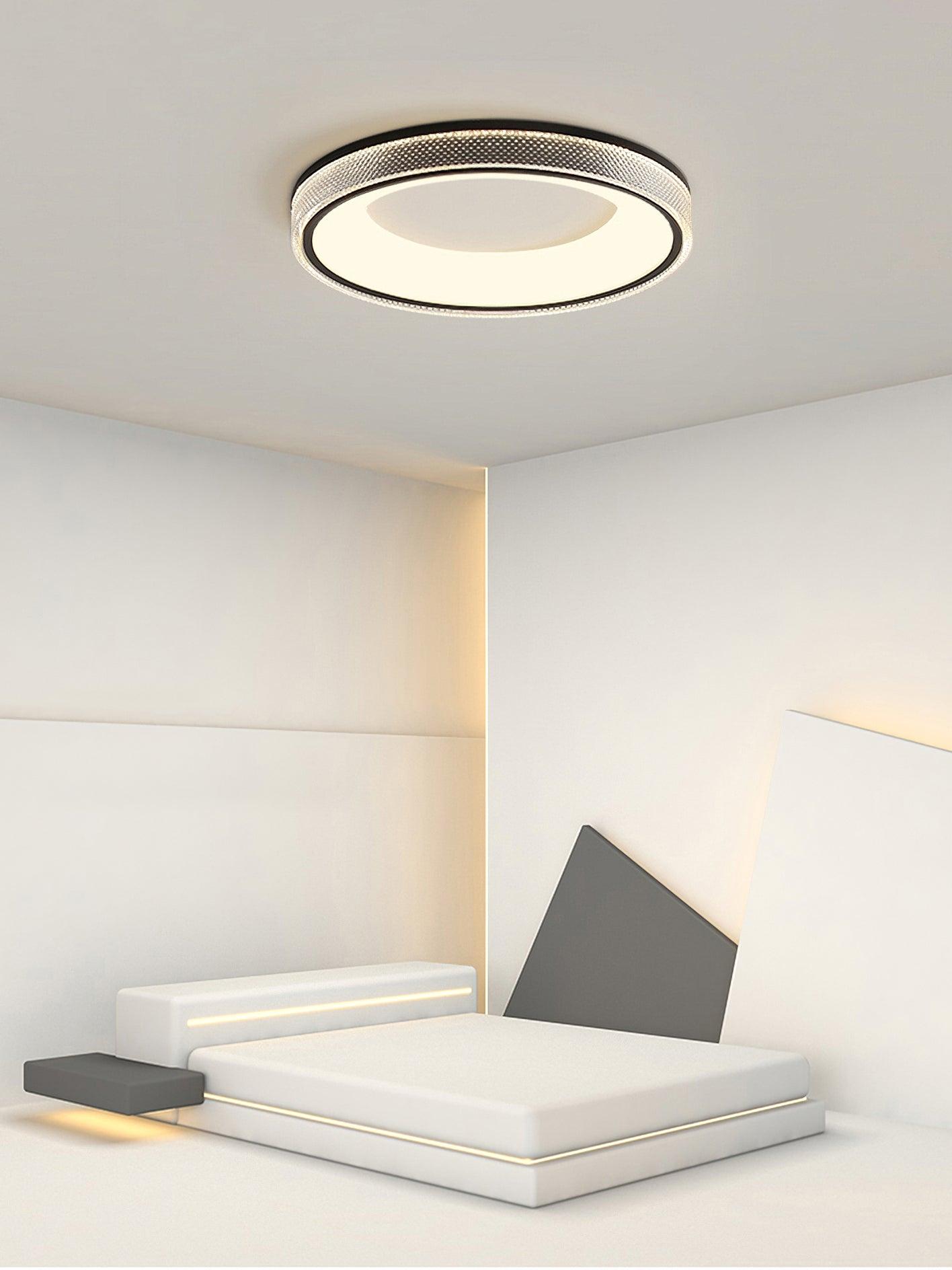 Solara Plafonnier Rond Encastré Minimaliste Chaud - Neutralighting