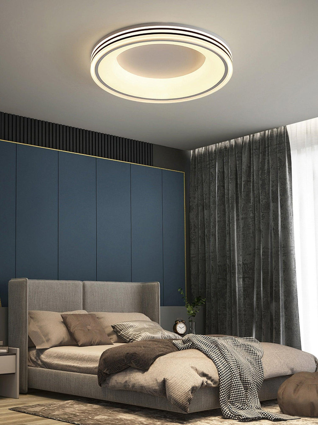 Solara Plafonnier Rond Encastré Minimaliste Chaud - Neutralighting