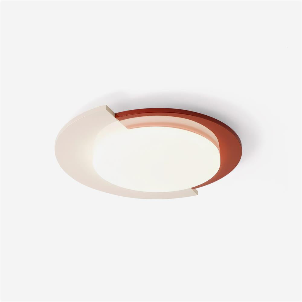 Toina Plafonnier Ronde Deux Tons Moderne Minimaliste - Neutralighting