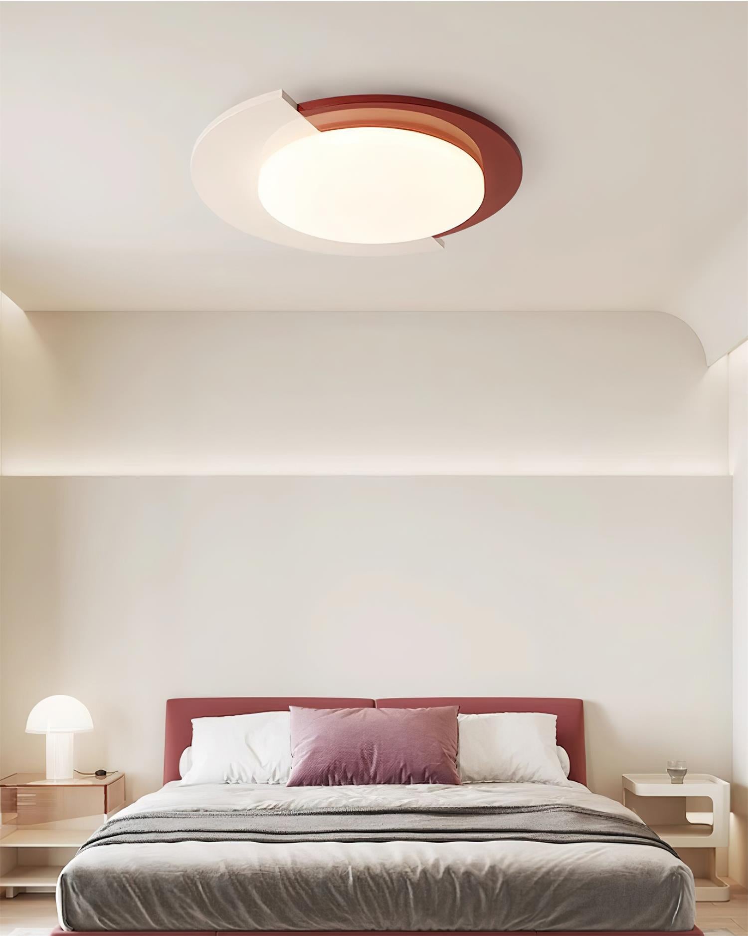 Toina Plafonnier Ronde Deux Tons Moderne Minimaliste - Neutralighting